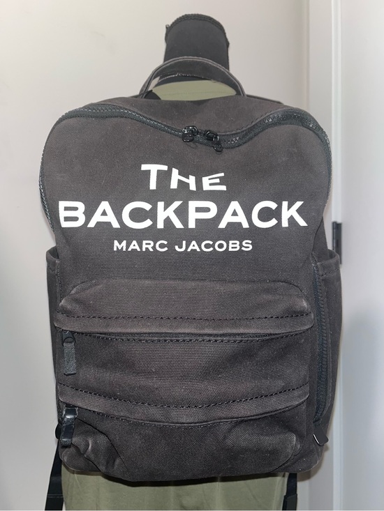 Marc Jacobs Handbags - Marc Jacobs Black Denim THE BACKPACK